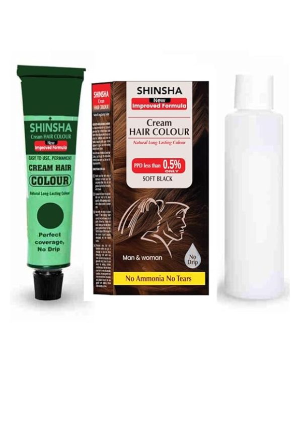 SHINSHA cream hair color | new improved formula for both men and women - Image 2